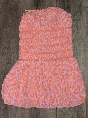 NWOT: Free People:Size Large: Strapless Summer Dress
